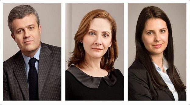 Bruno Leroy, Partener (stânga), Andreea Toma, Partener (centru), şi Mădălina Ivan, avocat senior (dreapta). Sursă foto: Leroy & Asociații.