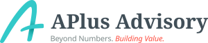 logoul APlus Advisory tagline baza 300